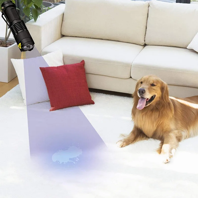 Zoomable Led UV Flashlight Marker Checker Detection