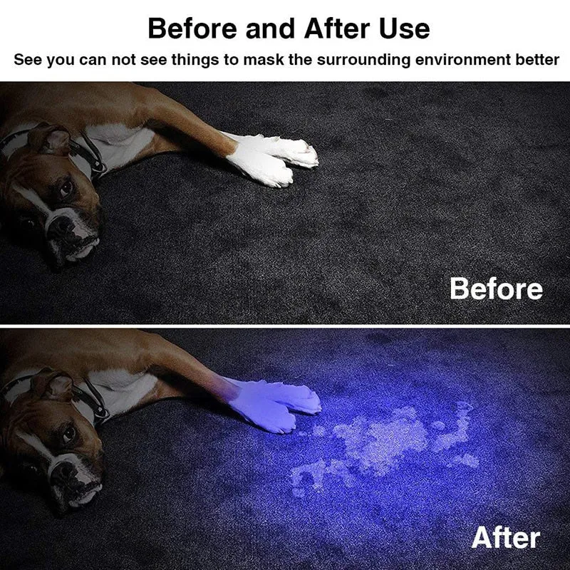 Zoomable Led UV Flashlight Marker Checker Detection